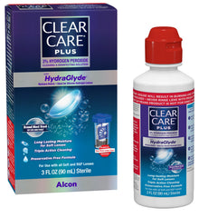 CLEAR CARE Plus Cleaning & Disinfecting Contact Lens Solution bottle 3 oz