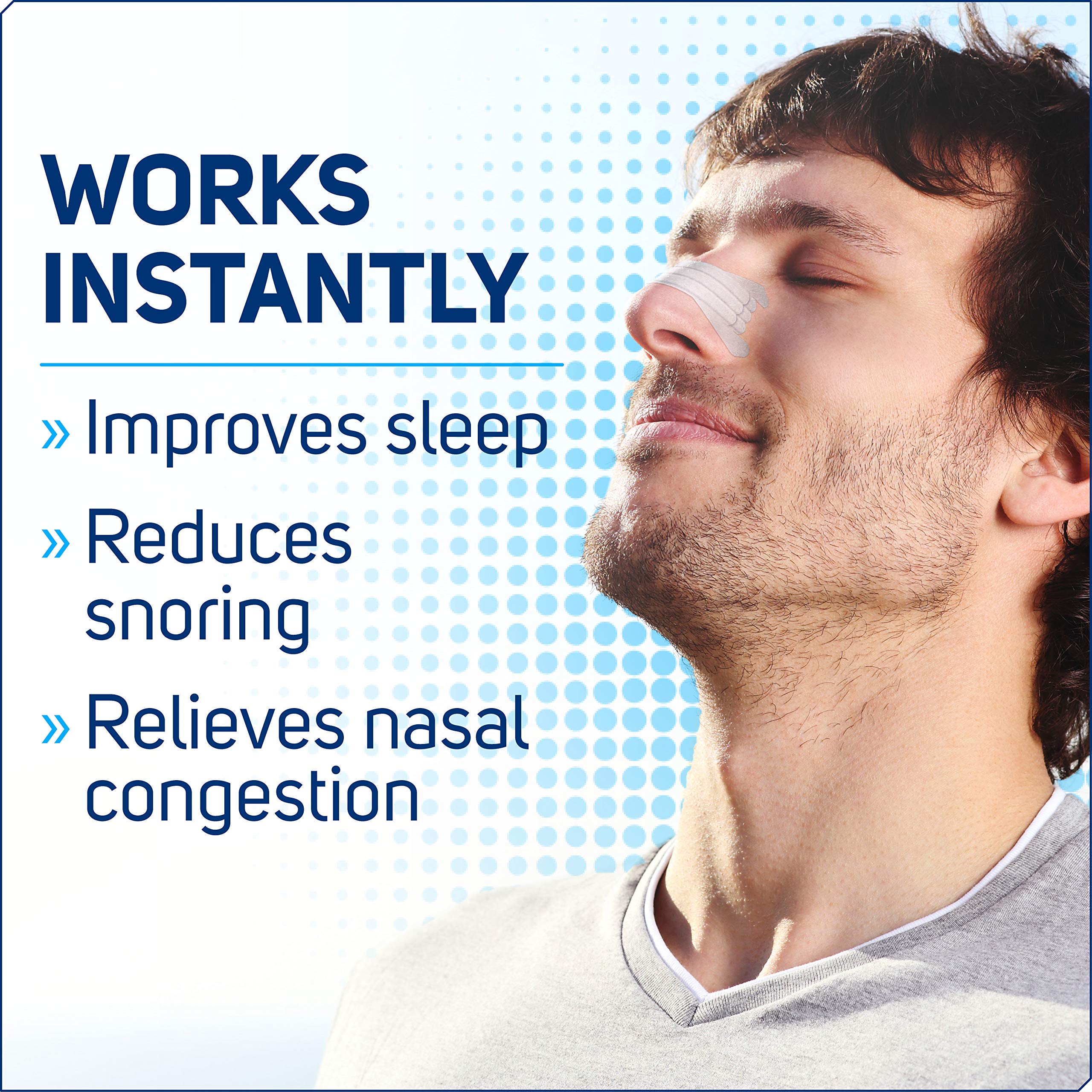 Clear Extra Strength nasal strips box label