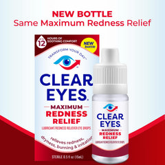 Clear Eyes Eye Drops Maximum Redness Relief 0.5 oz