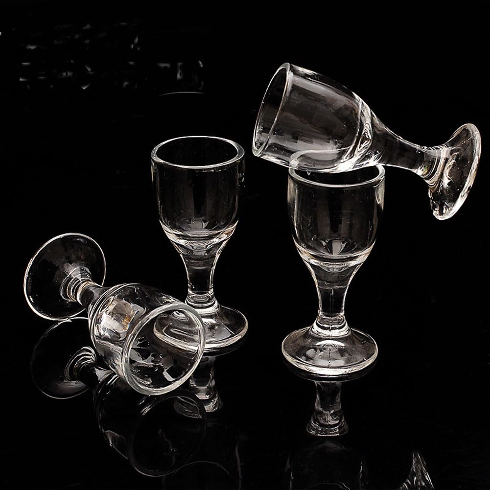 2.8x6.5cm mini glass cups esowemsn 6pcs