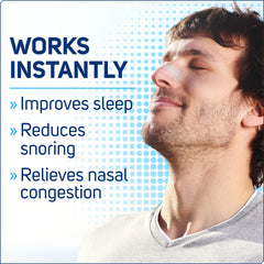 Clear Passage Nasal Strips Clear Medium size close up