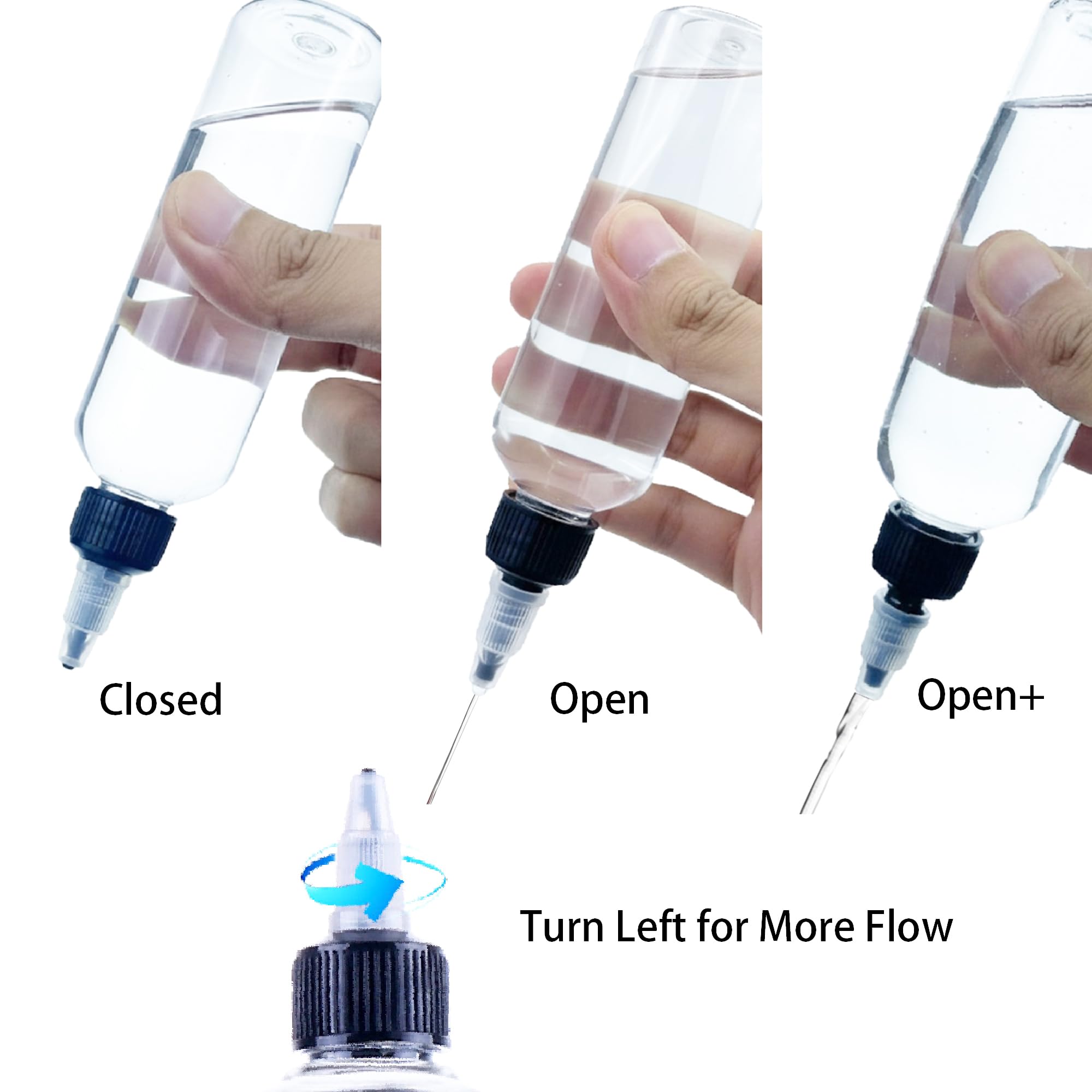 individually wrapped squeeze bottle packaging