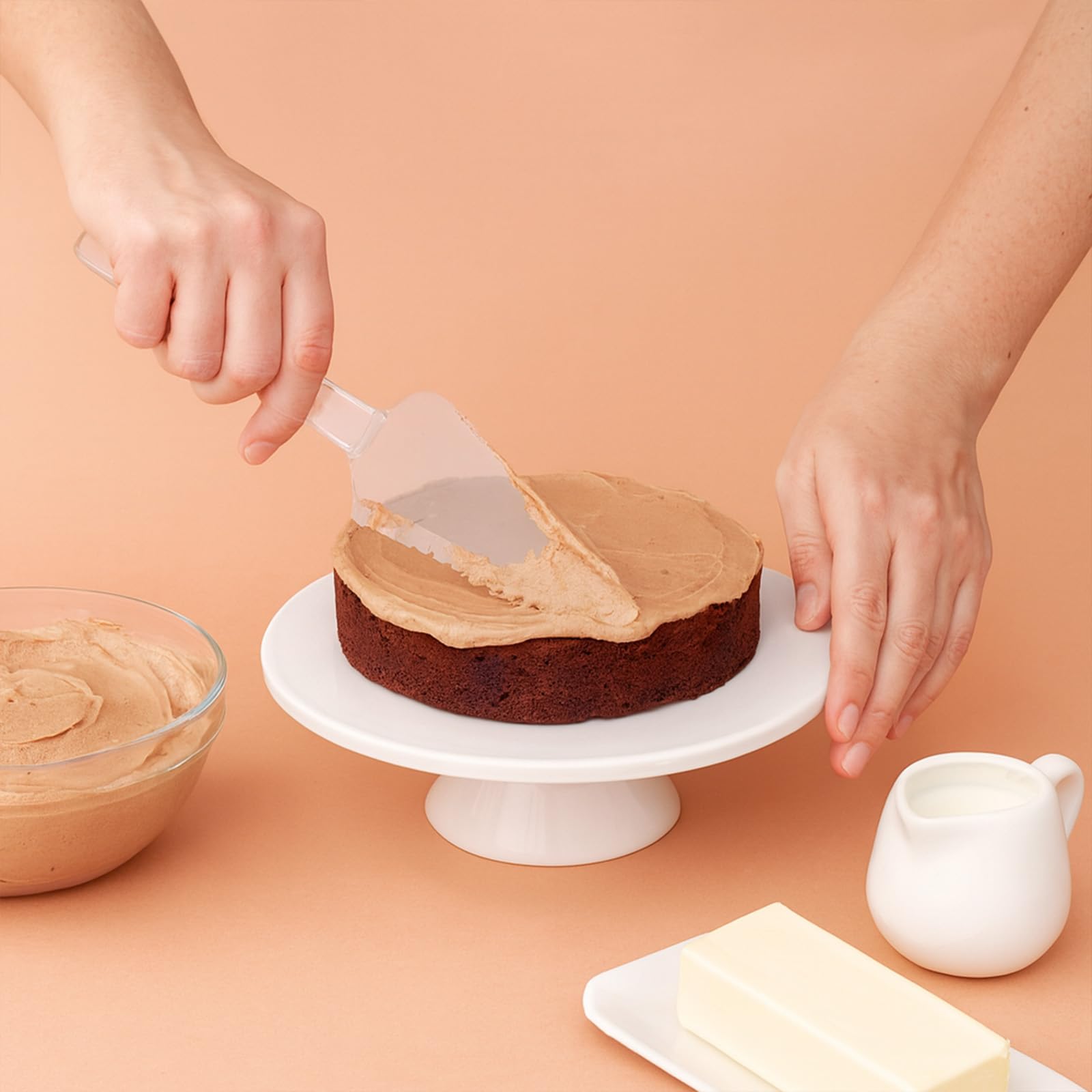 clear plastic cake cutters for weddings buffets