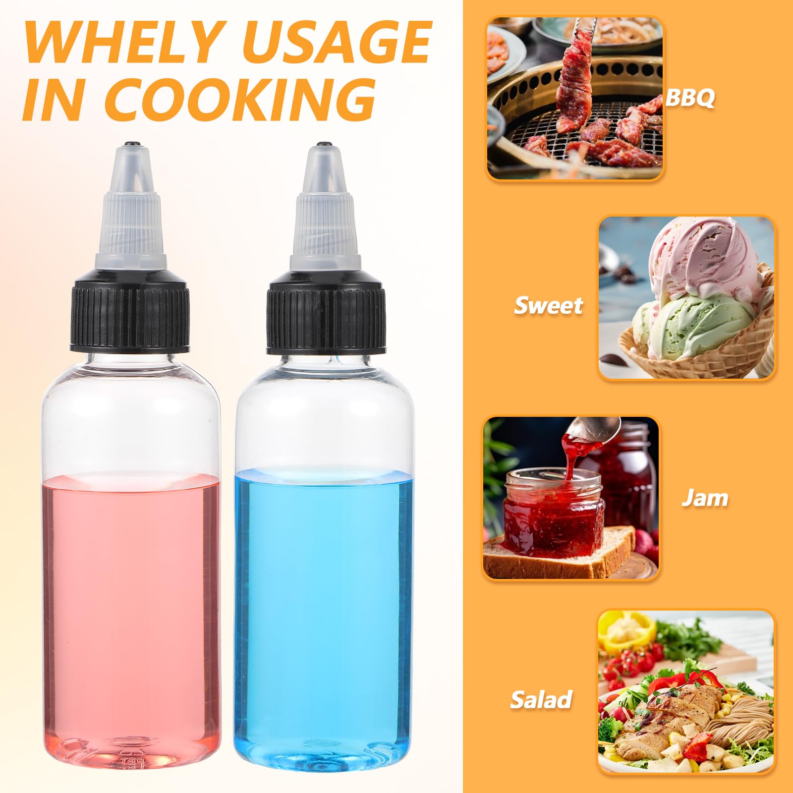 Two pink funnels included in package