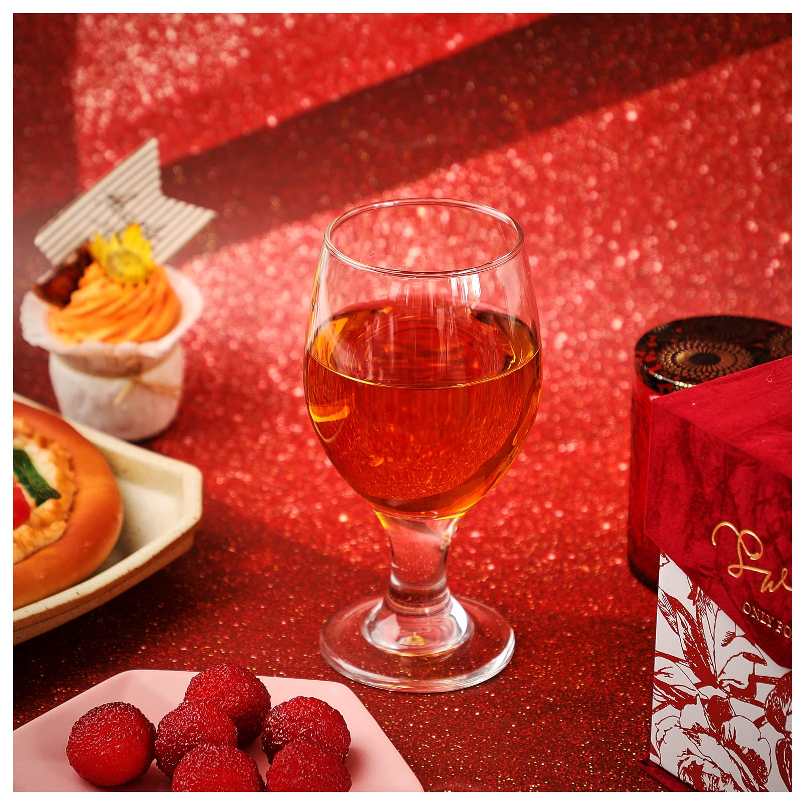 Wide mouth stemmed goblets with thick base Patelai