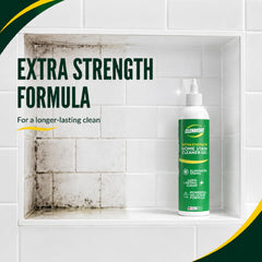 Clenmore Home Stain Cleaner Gel for tiles and grout on bathroom wall