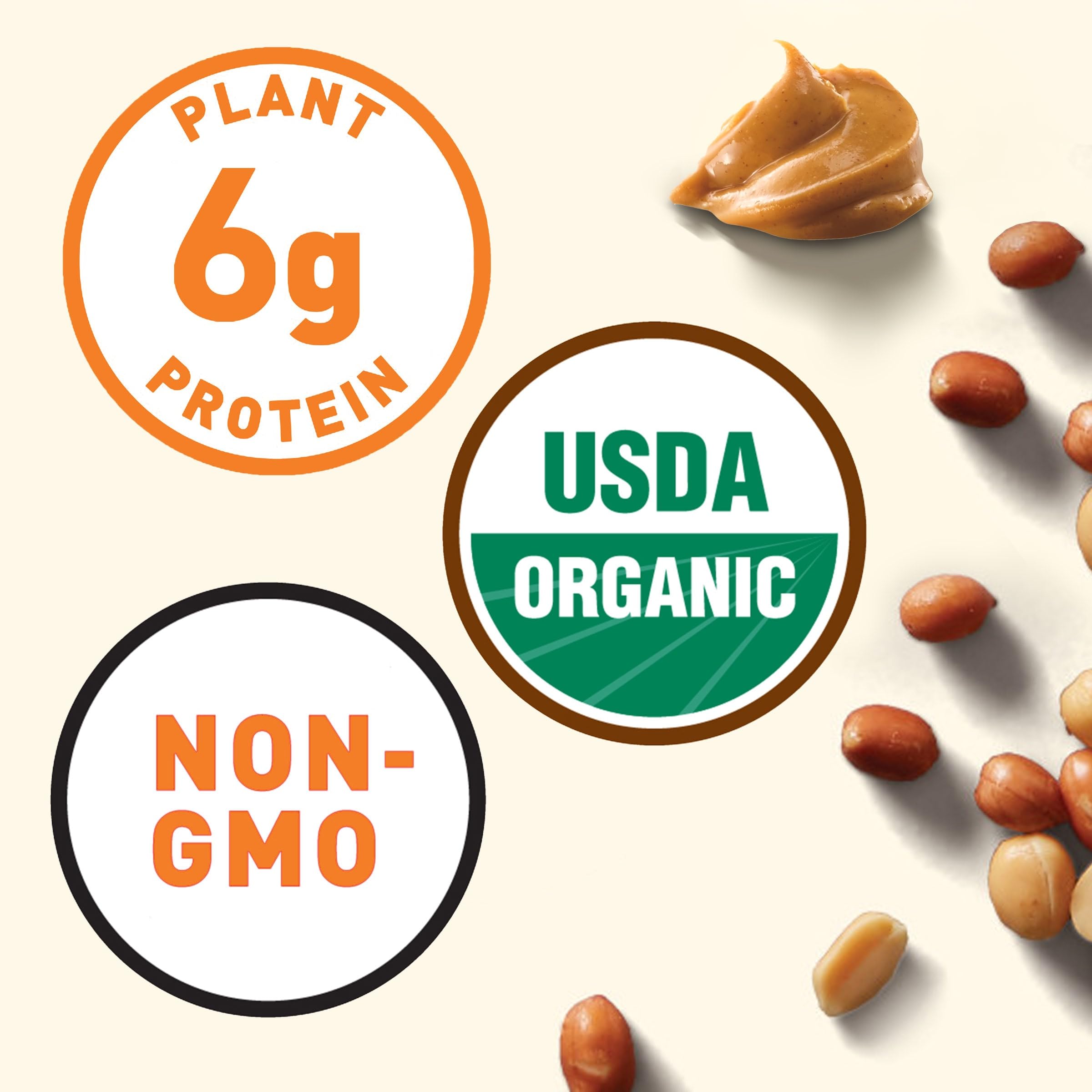 6g plant protein per bar CLIF Nut Butter Bar