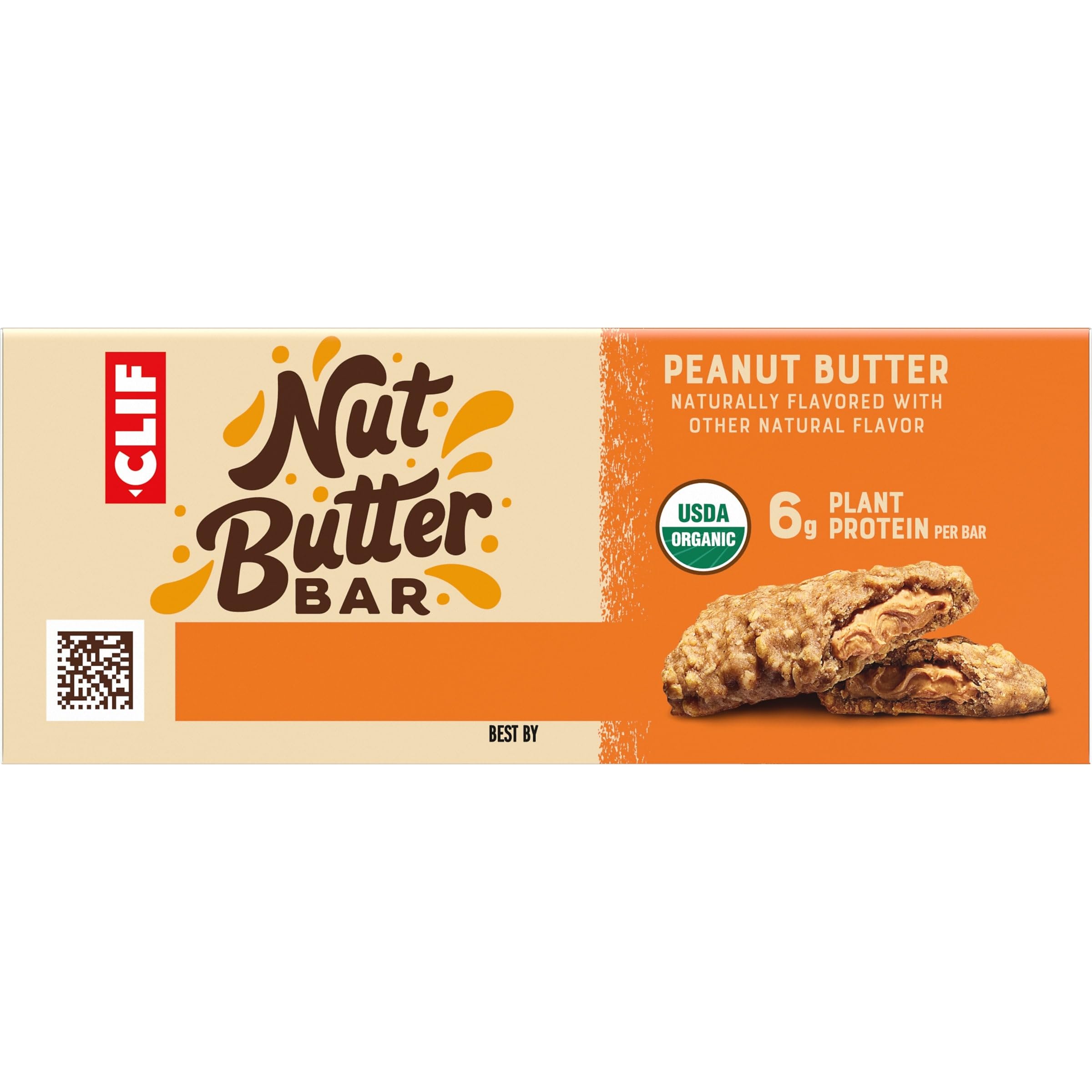 Organic snack CLIF Nut Butter Bar Peanut Butter