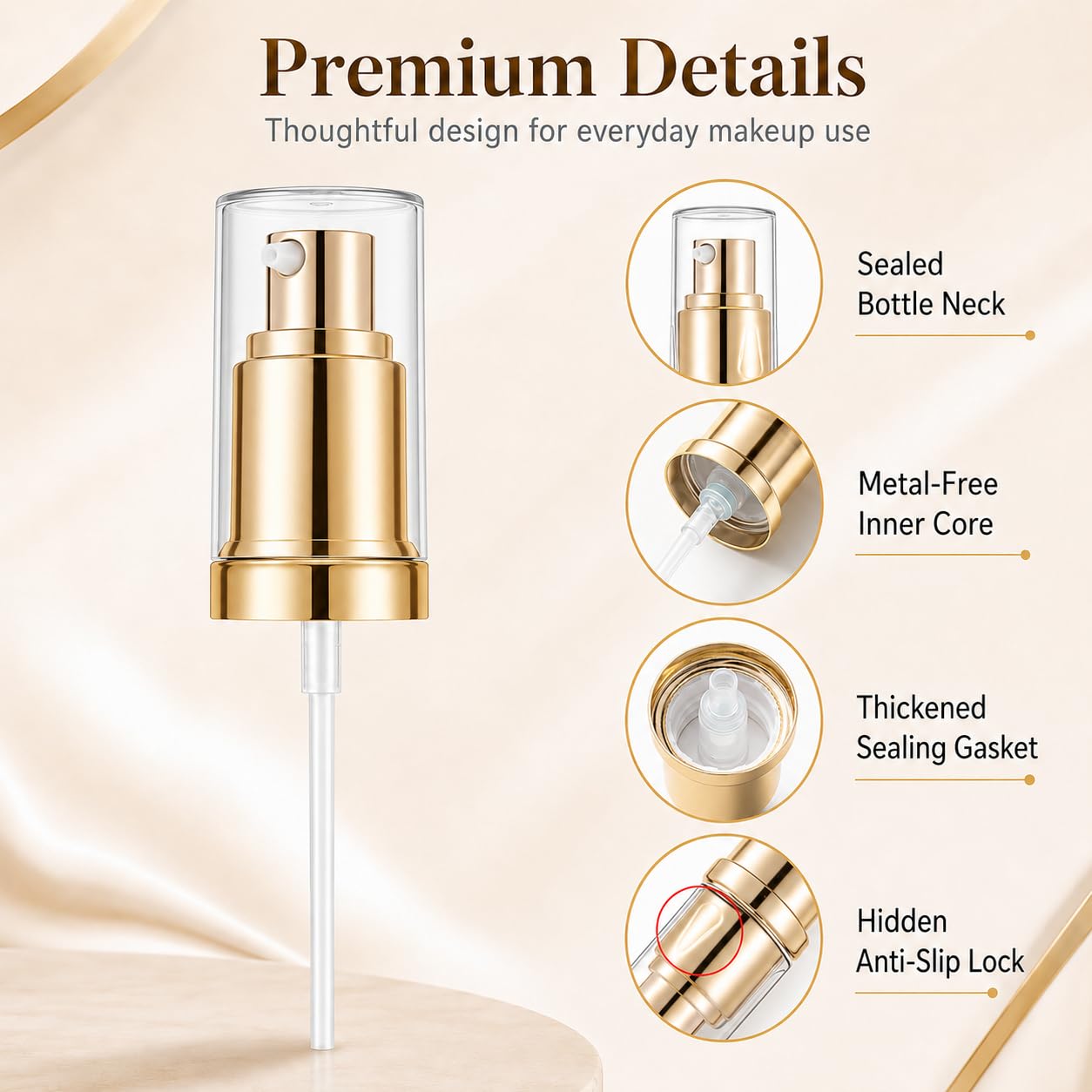 2Pack replacement foundation pumps compatible with multiple brands