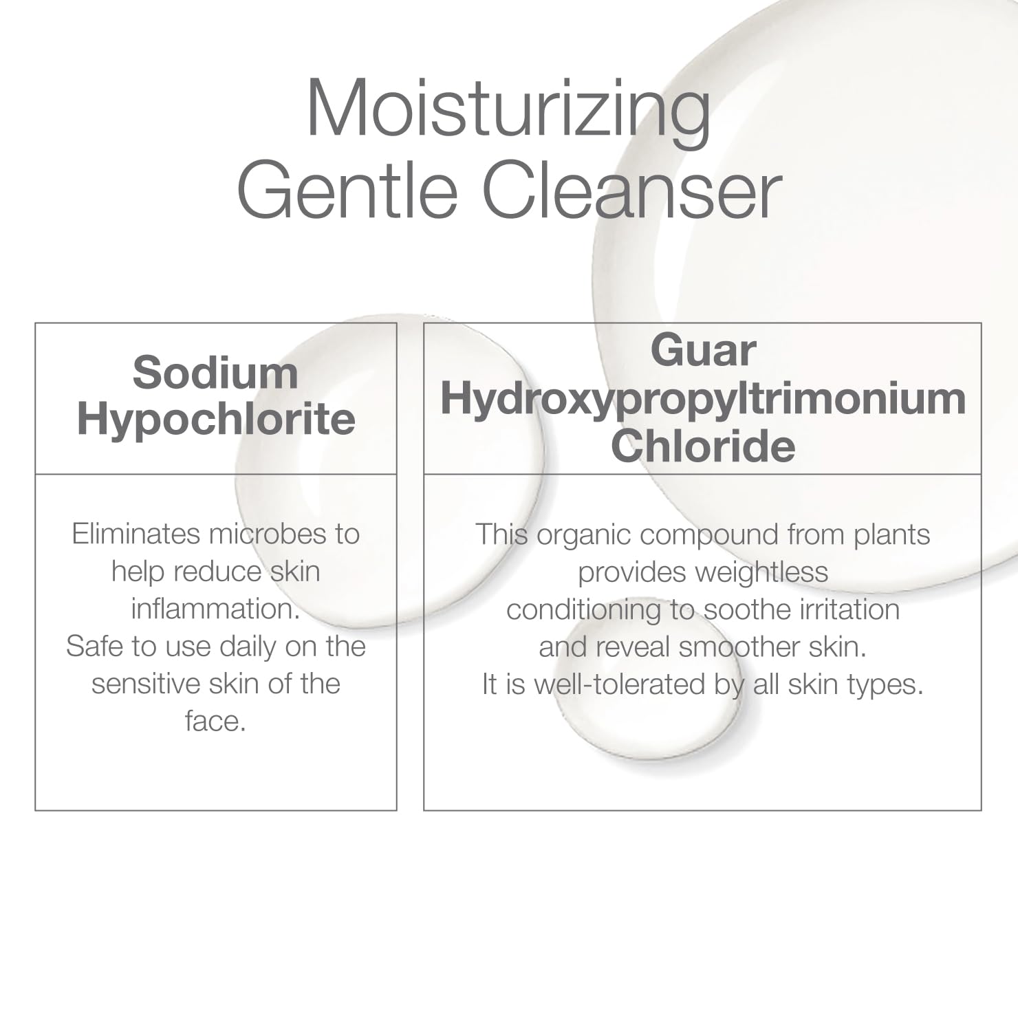 Hypoallergenic CLn facial cleanser not tested on animals