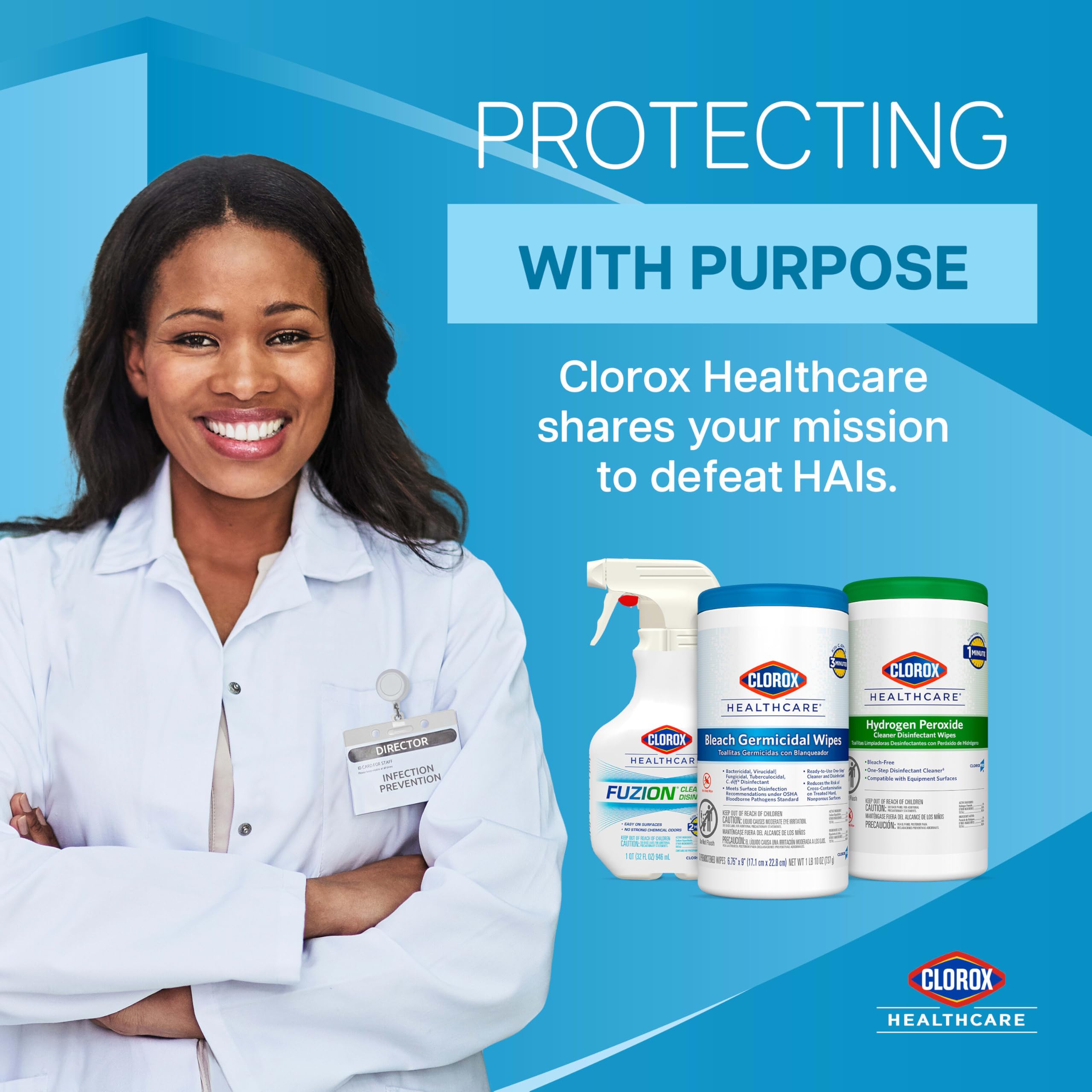 EPA registered disinfectant wipe kills C auris and pathogens