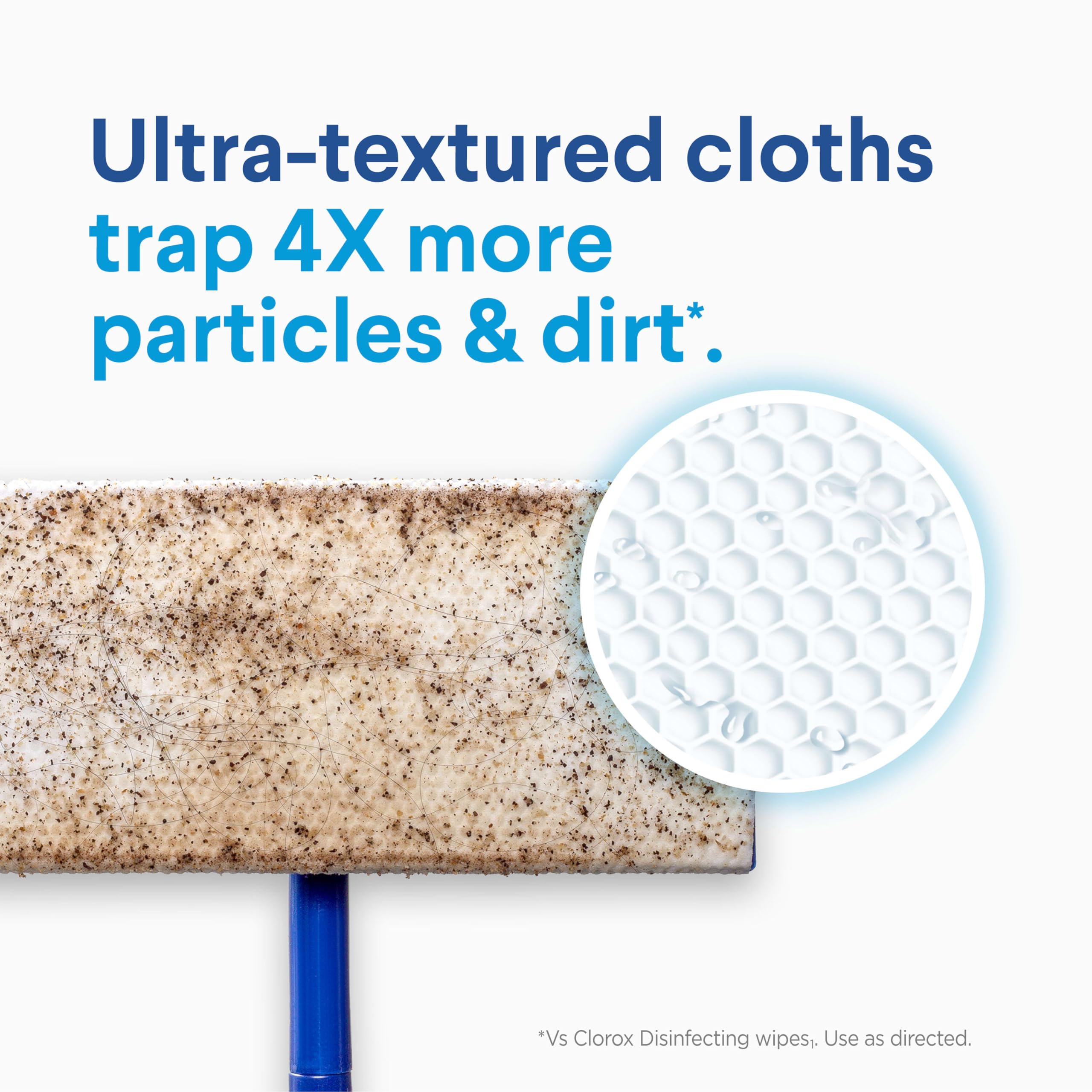 2-pack Clorox disinfecting wet mop pad image