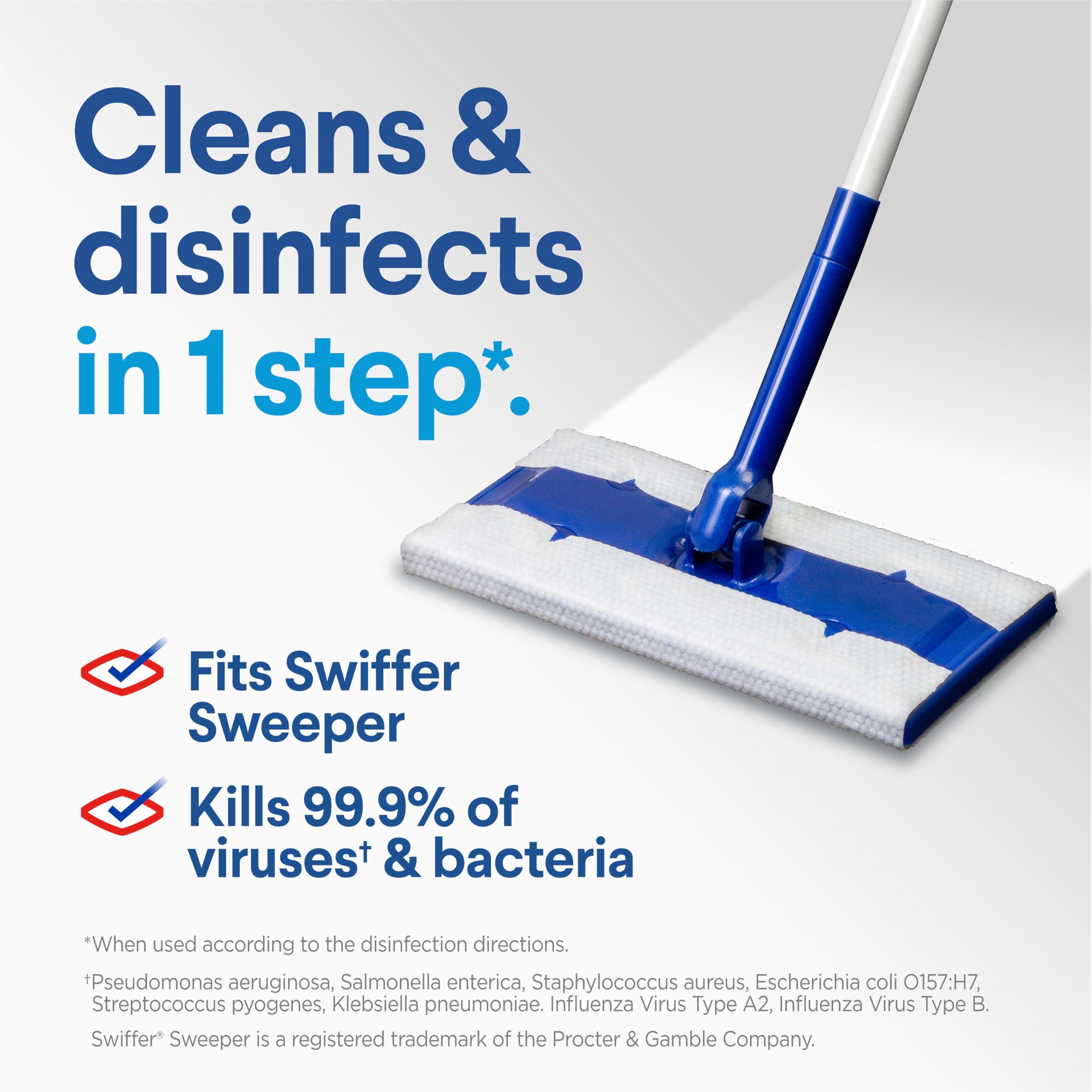 Rain Clean scented wet mop pad multi-surface image