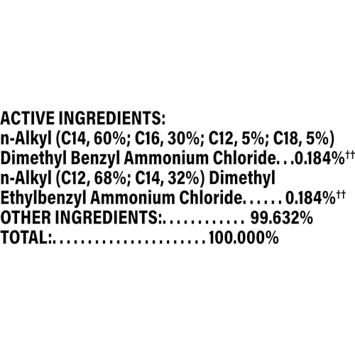 Clorox Wipes nonporous surfaces usage example
