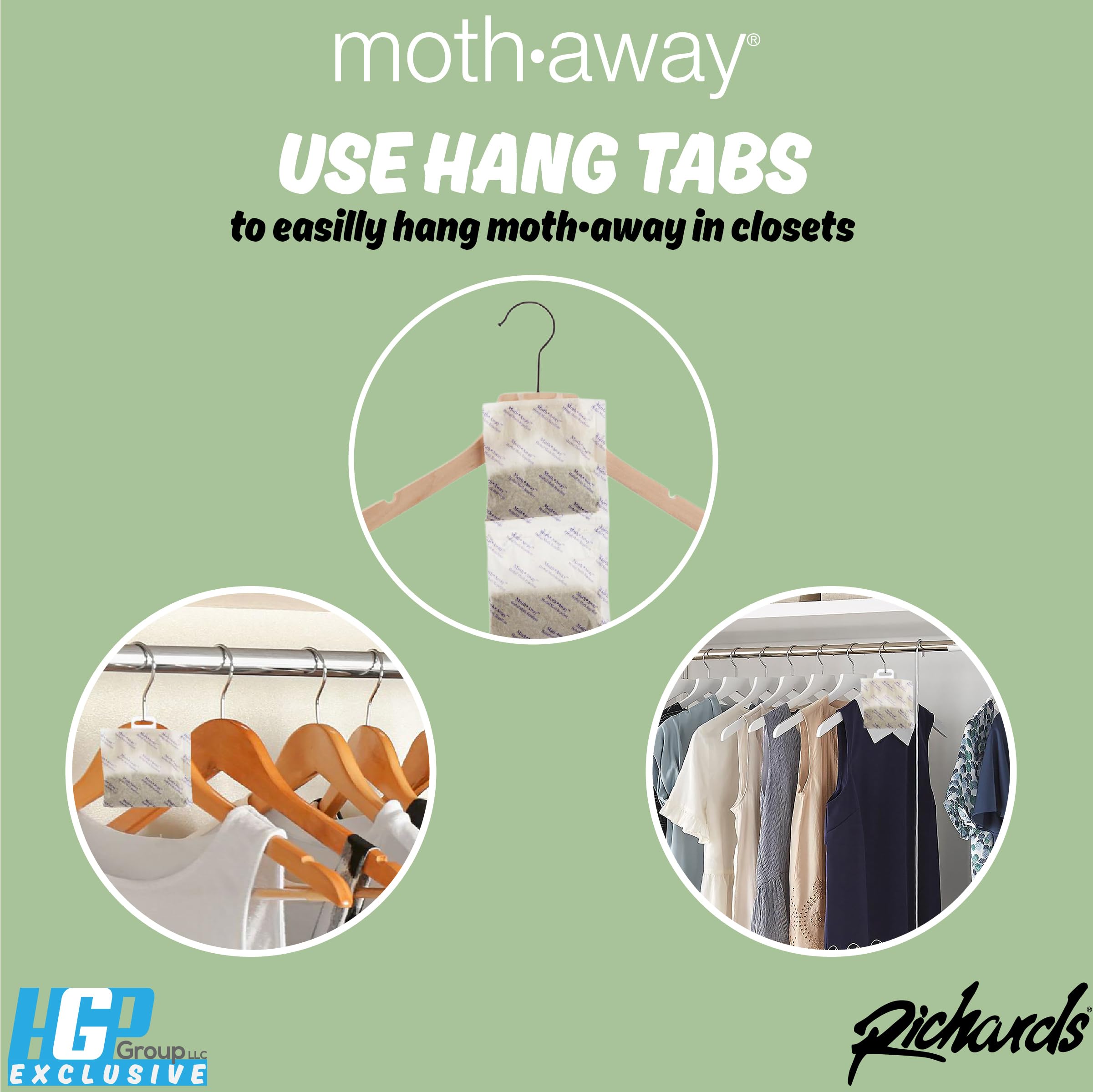 Fresh mint scent from Moth Away sachets image
