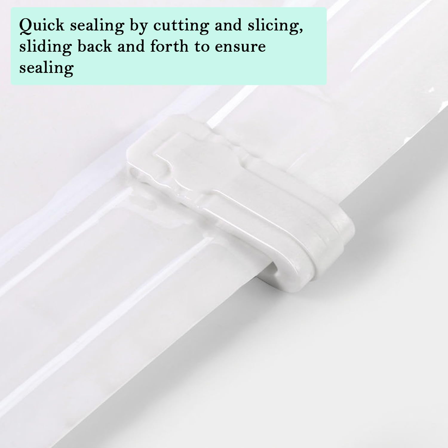 Package includes 10 pieces vacuum storage bag sealing clips