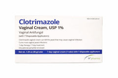 Clotrimazole Vaginal USP 1% Cream packaging 45 Gm