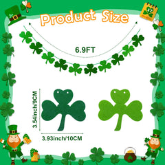 st patricks day decorations clover banner