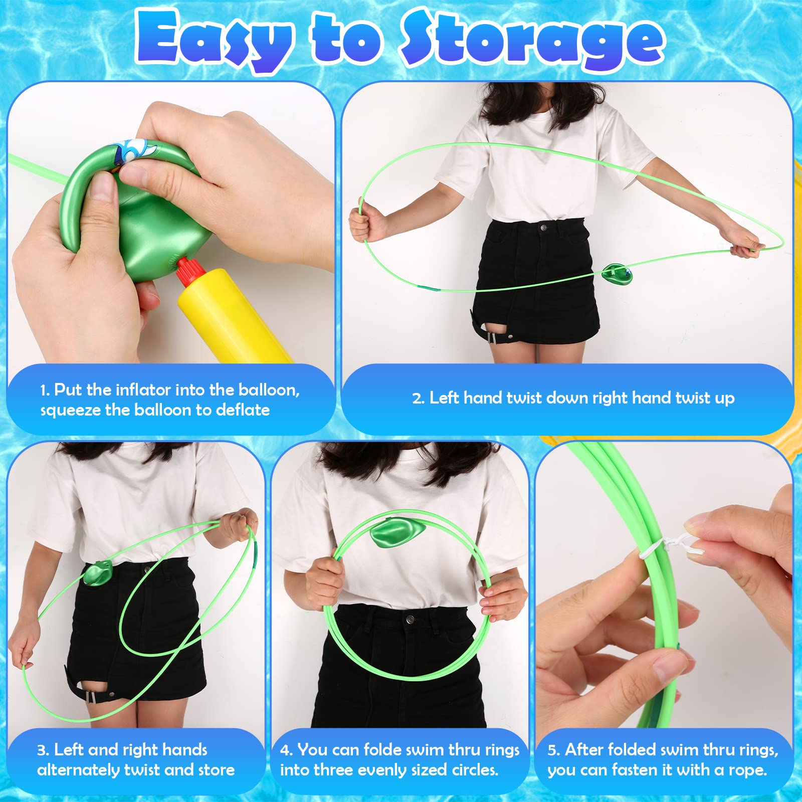 Inflator included with rings product image