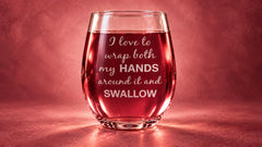 C M I 17 oz wine glass design for gifts