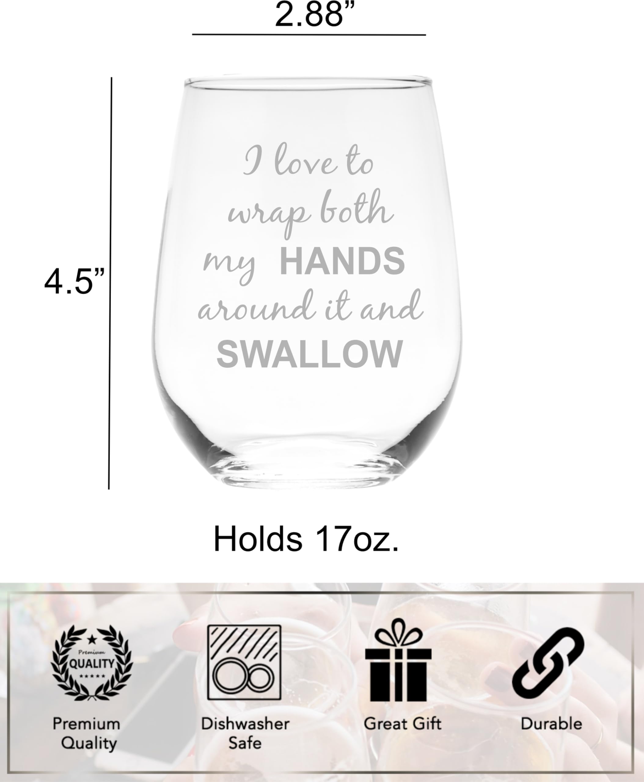 C M I premium glass wine glass design