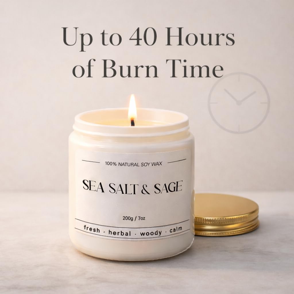 Gift idea candle for home decor