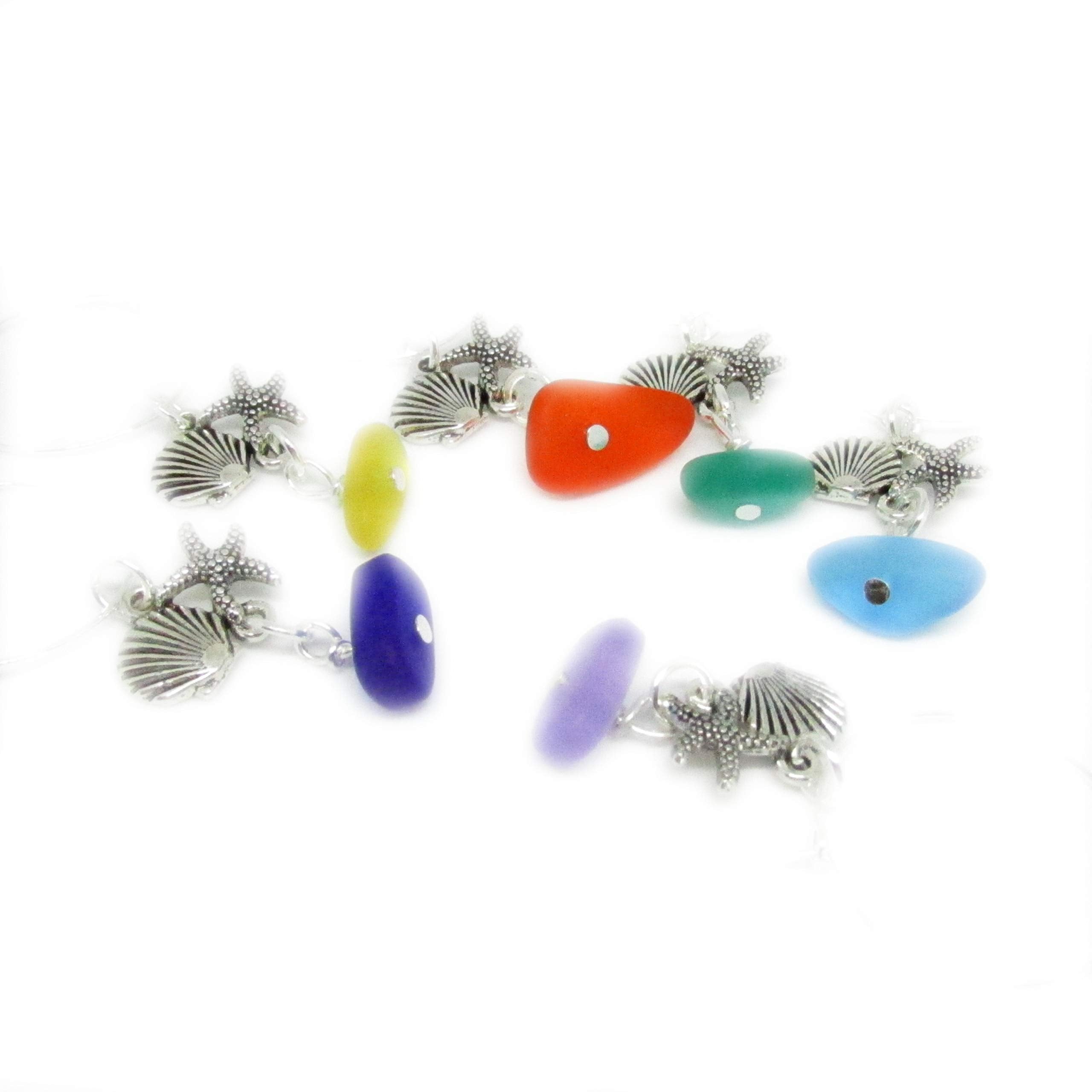 Coastal party accessory for wine glasses