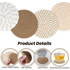 Minimalist aesthetic coasters blend with home decor