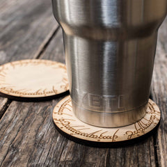 Texas Made Engraved Coasters