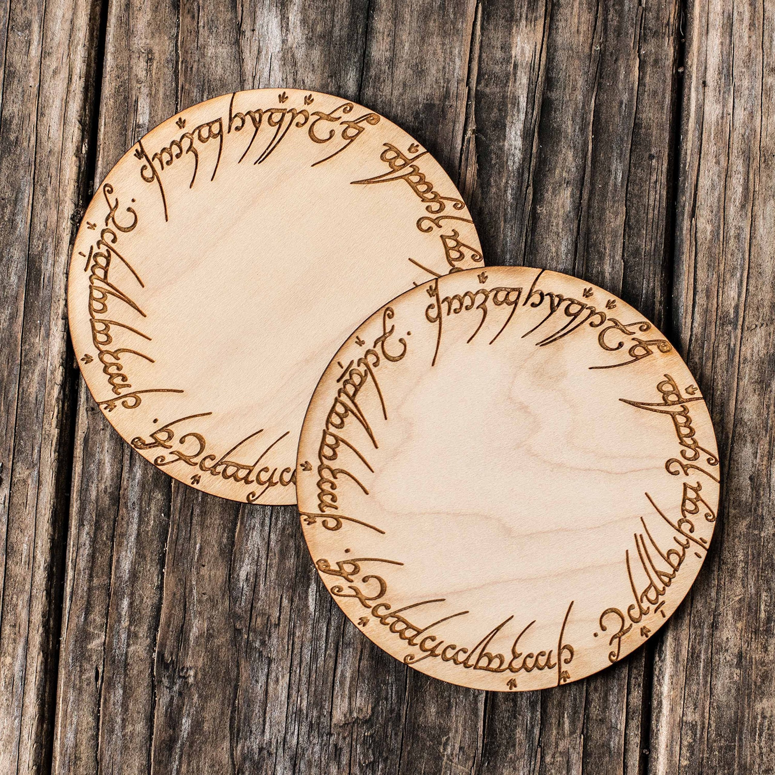 Wedding Gift Maple Coasters