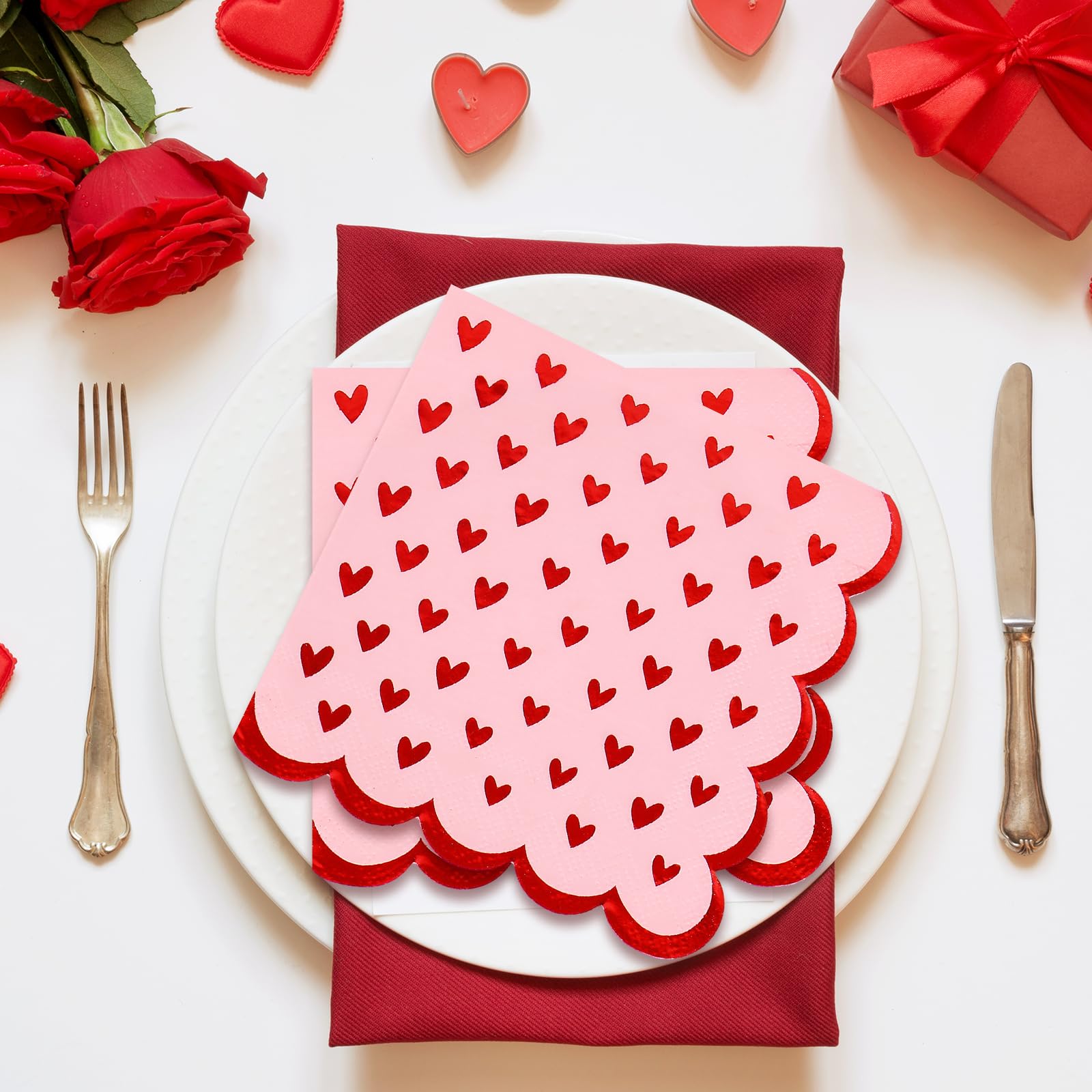 50 count napkins for parties and beverages
