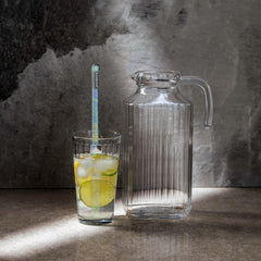 Cocktail stirring rod for tall glasses and pitchers