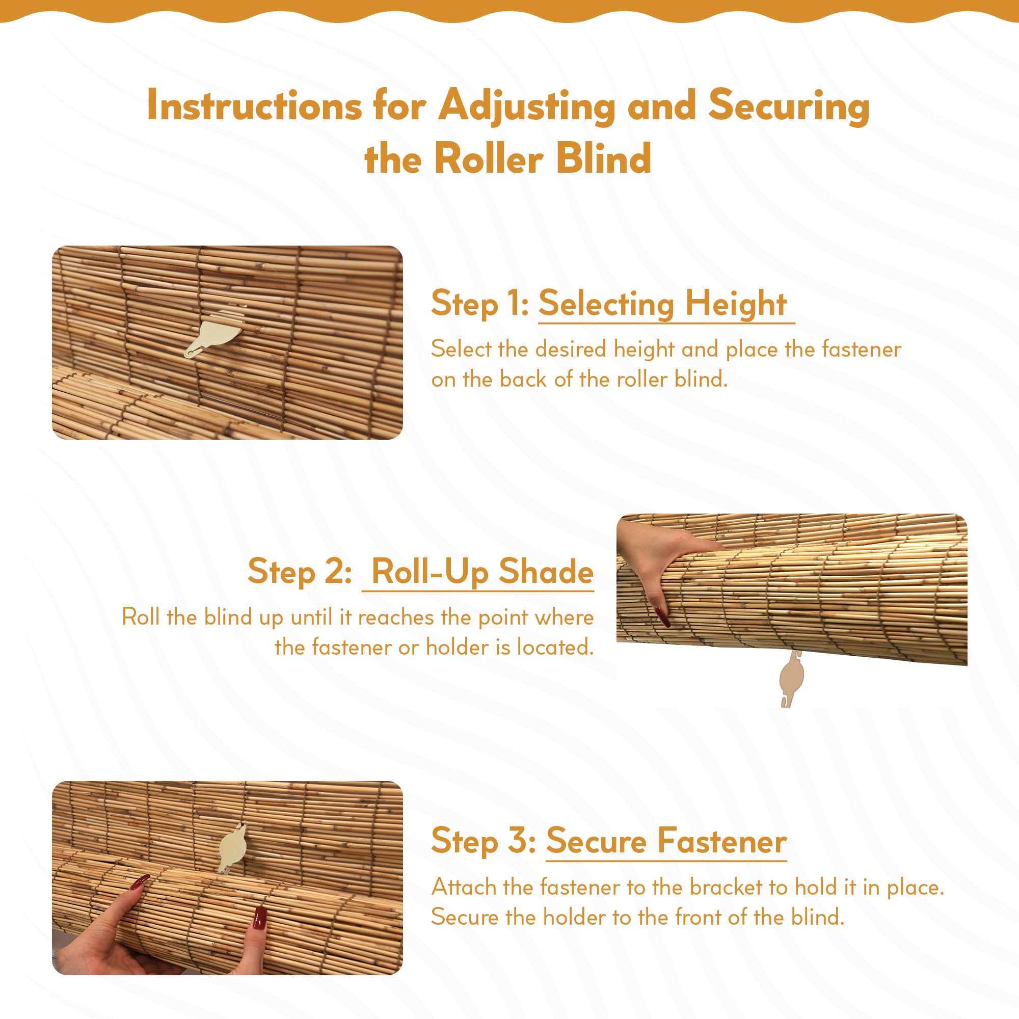 Cocoa Radiance bamboo blinds for patio and interior windows