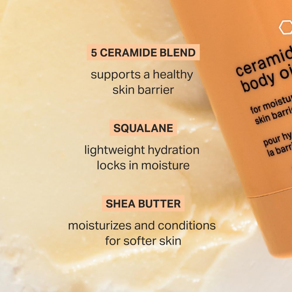 Cocokind Ceramide Body Oil Stick with ceramides and shea butter