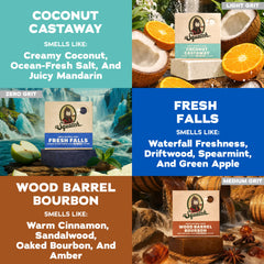 coconut castaway mini soap bar dr squatch alt text