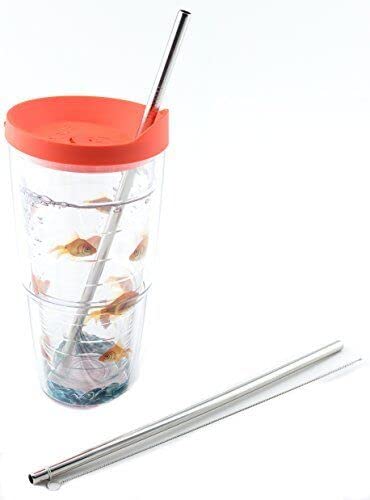 CocoStraw eco-friendly reusable stainless steel straw