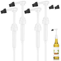 Coffee syrup pump designed for 750ml Monin glass bottles