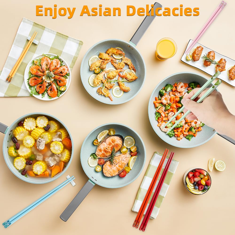 Heat resistant up to 356°F fiberglass chopsticks