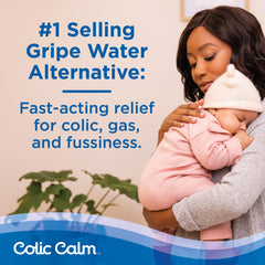 Colic Calm gripe water label for colic and gas