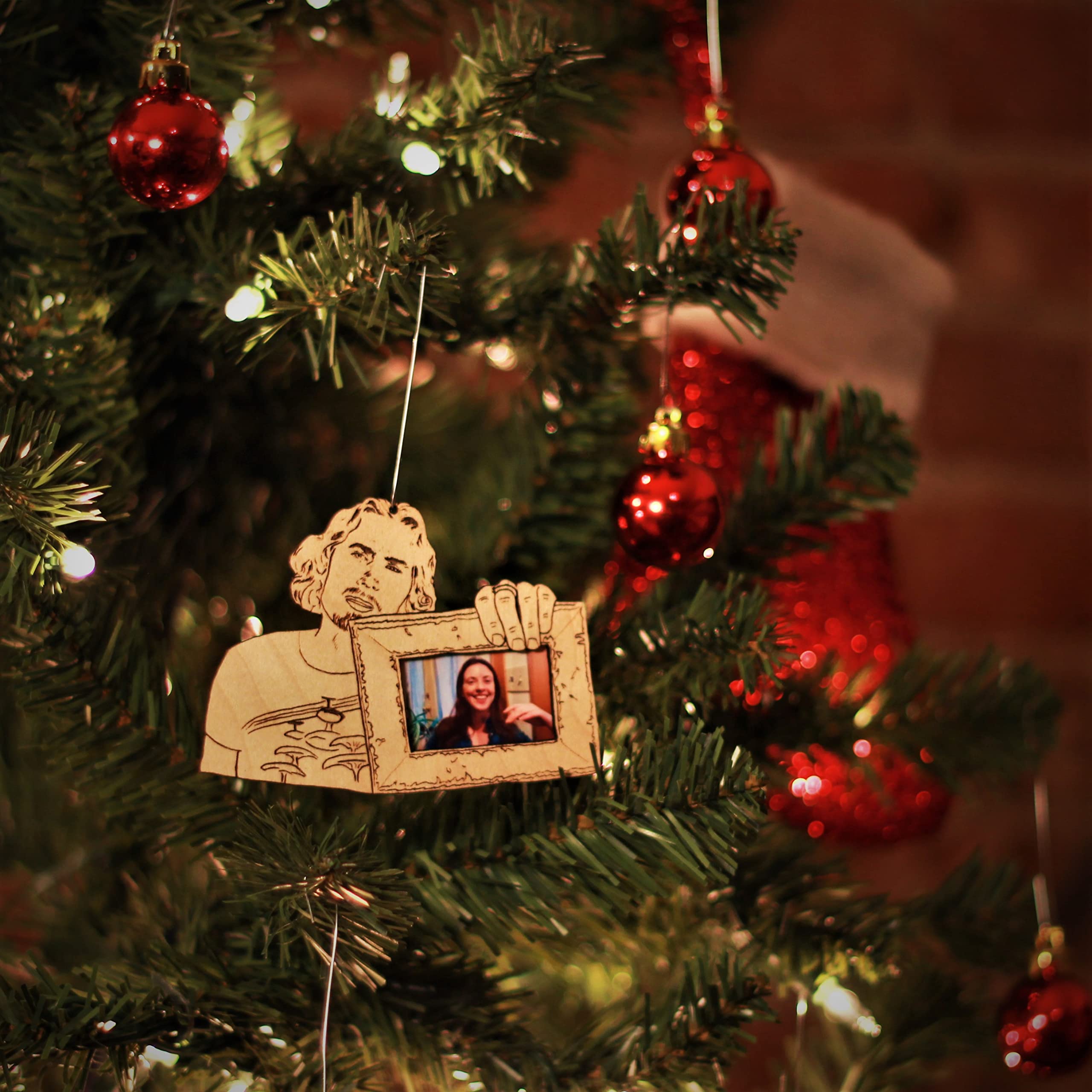 DIY home printing for ornament photo
