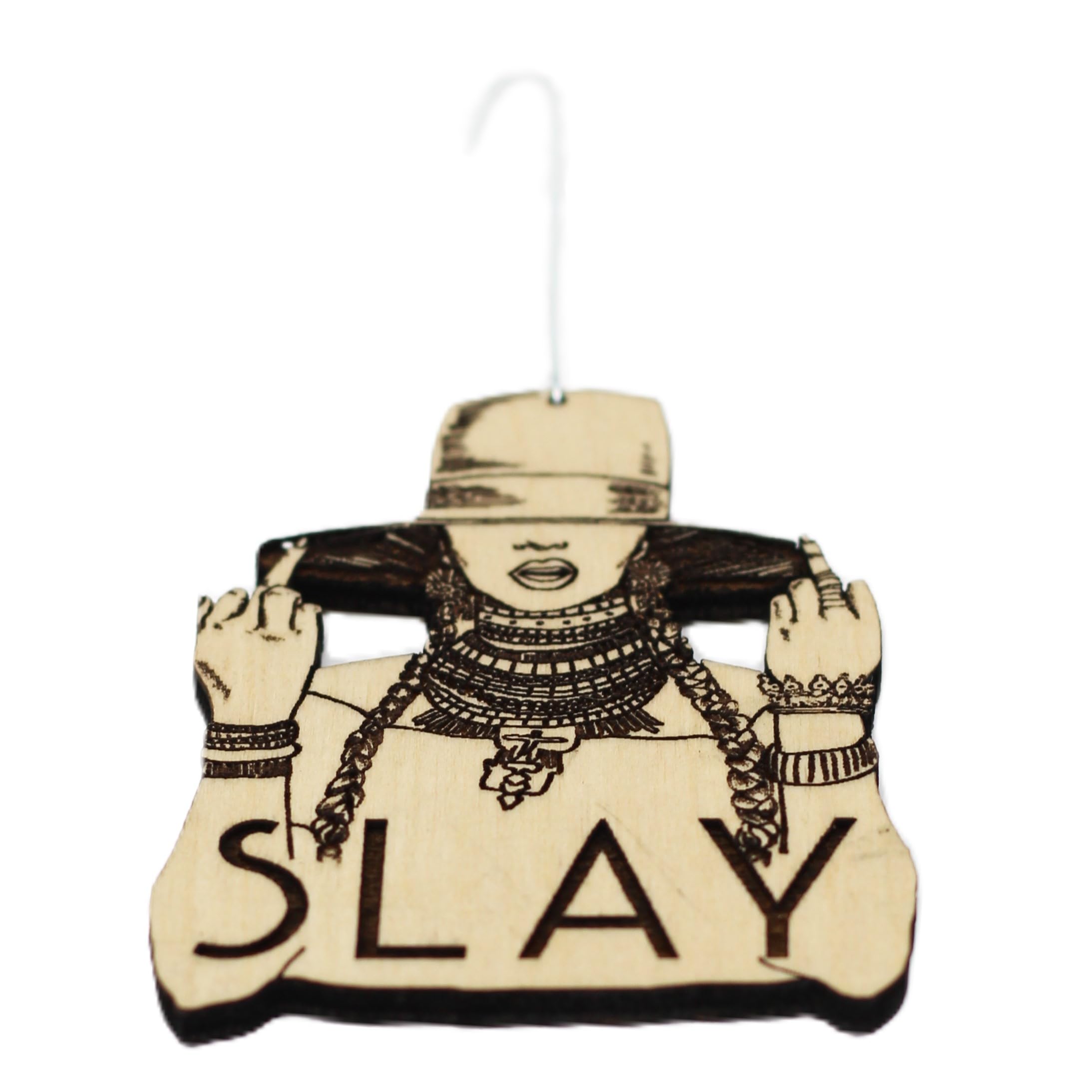 Customizable ornament with magnet DIY option not included