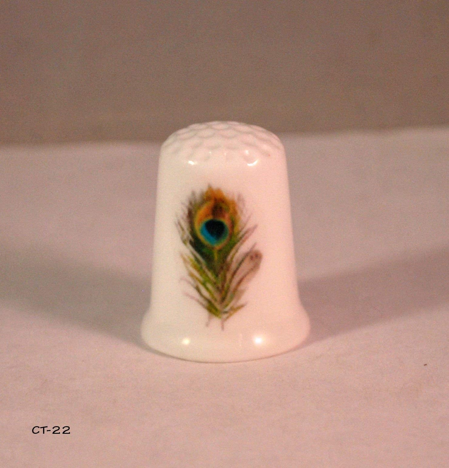 One at a time handcrafted thimble for collectors