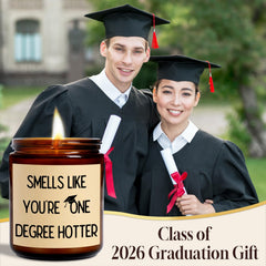 9 oz soy wax graduation candle for Class of 2026