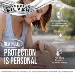 Colloidal silver gel 1 fl oz first aid gel