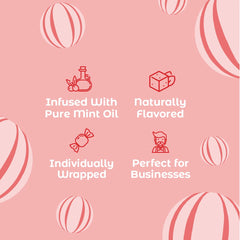 Two pack Colombina peppermint candies 240 count label