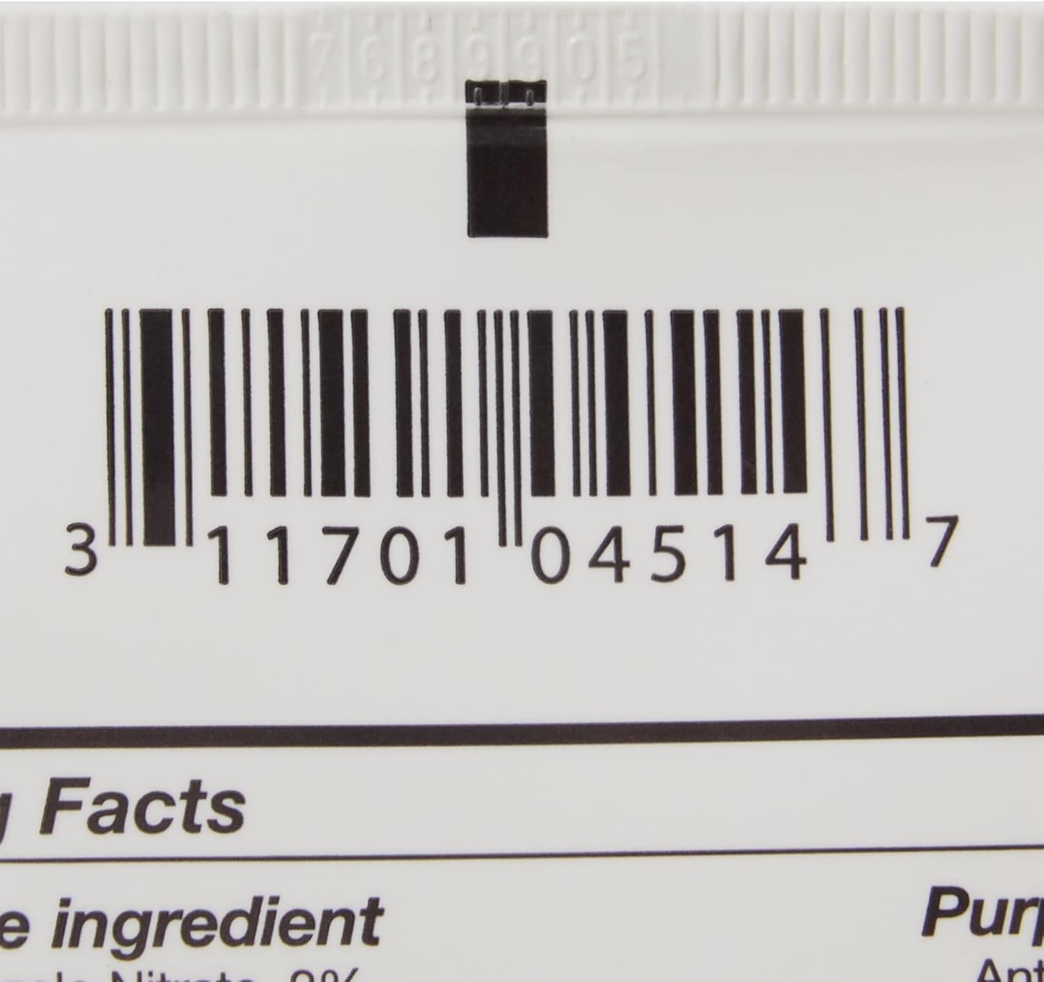 Baza Antifungal Skin Protectant 5 oz tube back panel