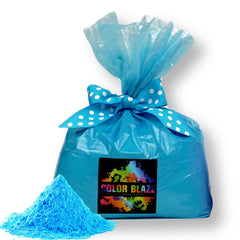 Color Blaze Holi powder blue 5 lbs bulk bag