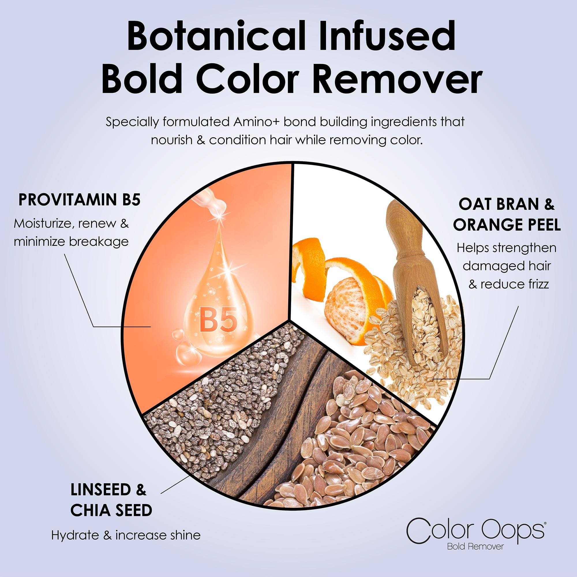 Bold shades compatibility with Color Oops Bold Remover