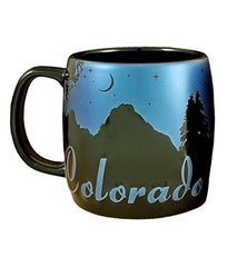 Colorado Night Sky Silhouette souvenir mug
