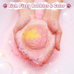 bath bombs with 12 scents orange lemon strawberry sea salt rose lavender